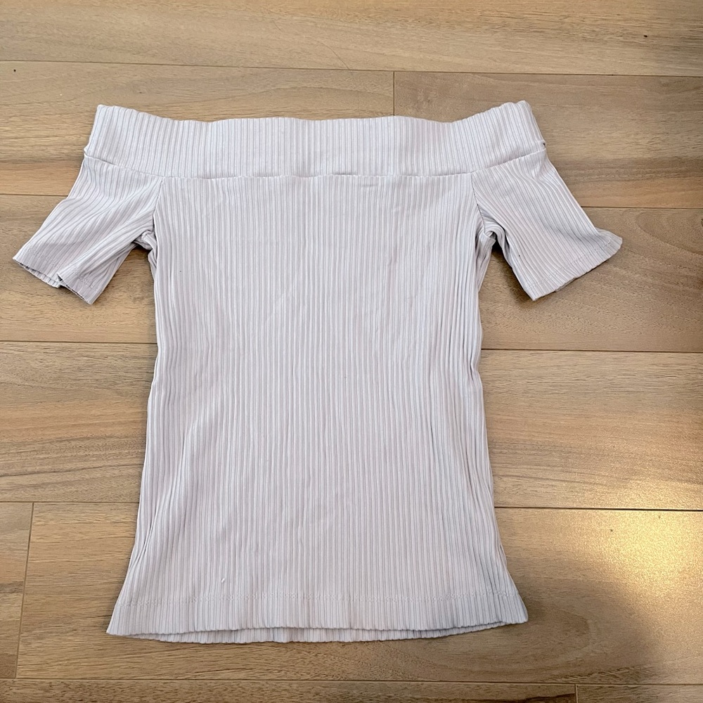 Aritzia Off the Shoulder Top